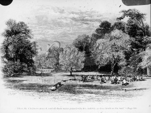 Flood at Brook Place, Beckenham, Beckenham 1878