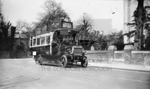 Motor Bus in Beckenham, Beckenham 1925