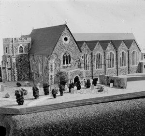 Model of all Saints Church, Orpington, Orpington