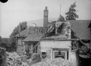 Demolition of The Priory buildings, Orpington, Orpington 1959