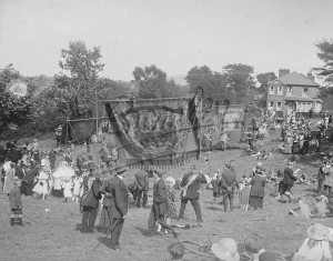 Friendly Societies Parade on Broomhill Common, Orpington pre 1911