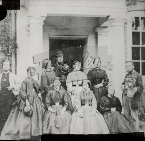 Staff of Court Lodge, Chelsfield, Chelsfield 1870