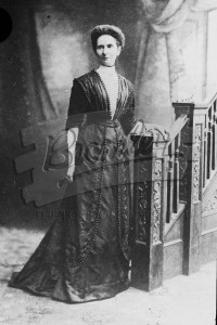Miss Lea Wilson,  c.1900 According to dress style in photo