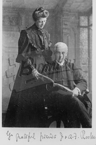 Rev John and Mrs Rooker, Christchurch,  before 1907