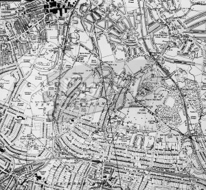 Site of Roman Road, Beckenham