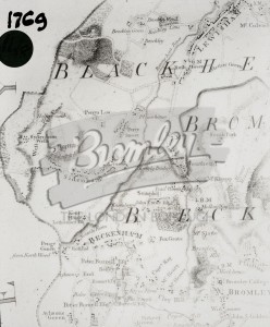 Andrews Dury Map, 1769