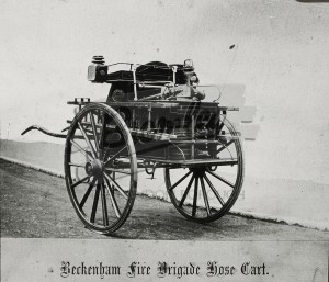 Beckenham Fire Brigade Hose Cart, Beckenham
