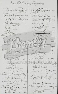 W Baxter- unconscious copying in families, Bromley
