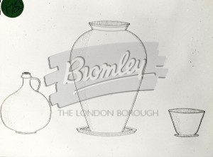 Sketches of pots,