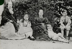 Family group,  late 19th C