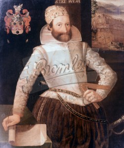 Painting of unknown Tudor nobleman, Petts Wood