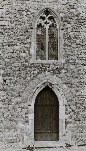 Southfleet : west door and window, Canterbury nd