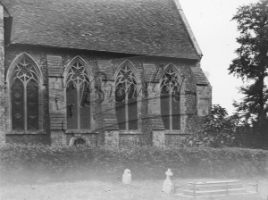Chartham  south side windows, Chartham