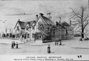 Beckenham [Cottage] Hospital, Beckenham 1899
