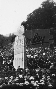 Unveiling of Beckenham War Memorial, Beckenham c.1920
