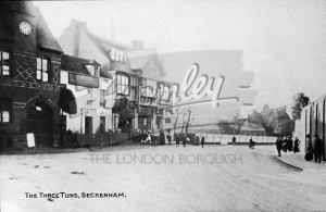 The Three Tuns, Beckenham, Beckenham c.1900