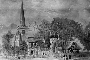 St George’s Church, Beckenham, Beckenham c.1800