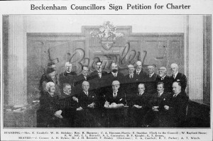 Incorporation of Beckenham, Beckenham 1933