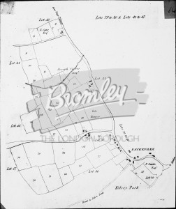 Map of Beckenham, Beckenham