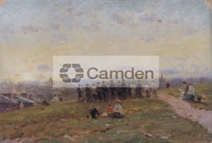 Kite flying, Parliament Hill