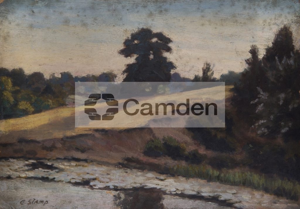 Viaduct Pond looking West, Hampstead, July 1921