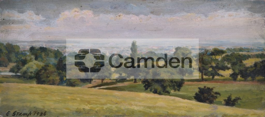 Near Kenwood, looking over London