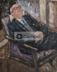 Councillor Tom Barker, Mayor of St Pancras, London (1959)
