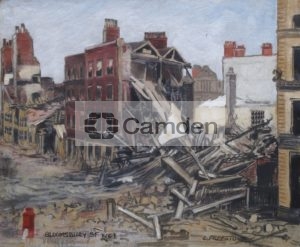 Bloomsbury Street (bomb damage)
