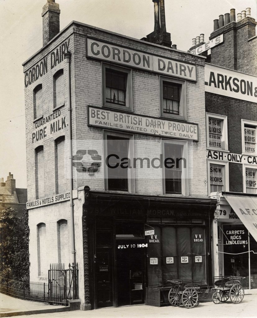 William Morgan, Dairy farmer, 78b Tottenham Court Road