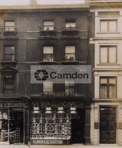 View of 96 Tottenham Court Road: Salmon and Gluckstein, tobacconists