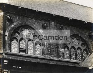 St Stephen's Church, Rosslyn Hill: windows (detail)
