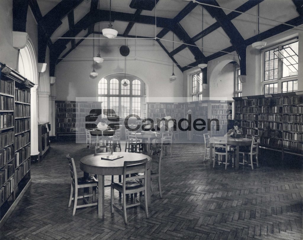 Hampstead Central Library: interior
