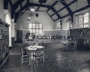 Hampstead Central Library: interior