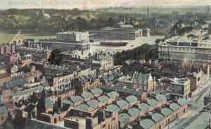 Greenwich aerial view