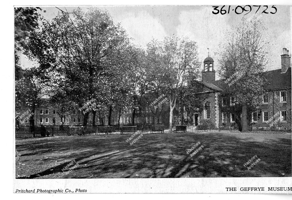 Geffrye Museum, from the Shoreditch Official Guide, 4th ed. 1932.