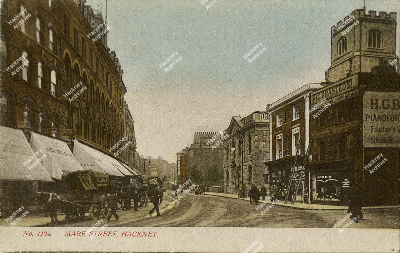 Mare Street, Hackney, c.1900. - Hackney PhotosHackney Photos