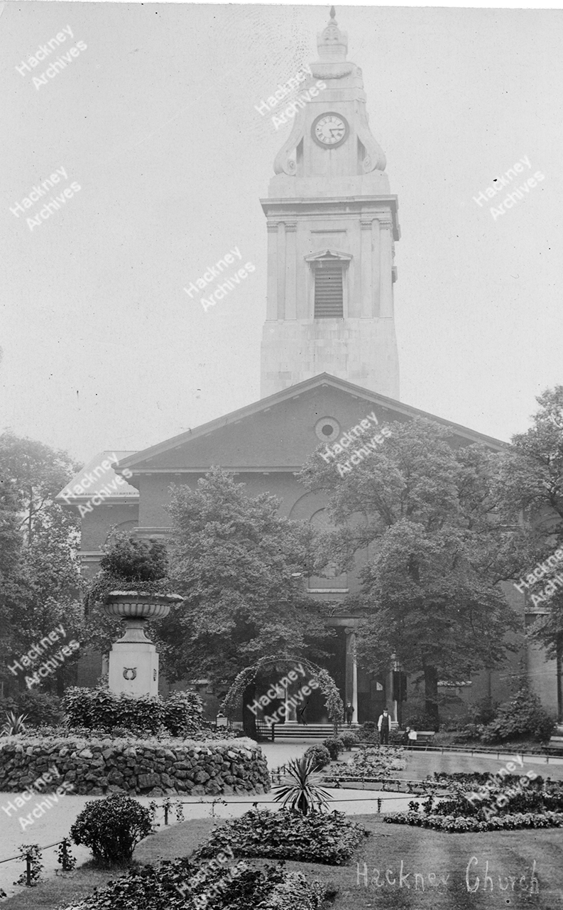 Mare Street and Amhurst Road junction, Hackney, c.1868. Includes