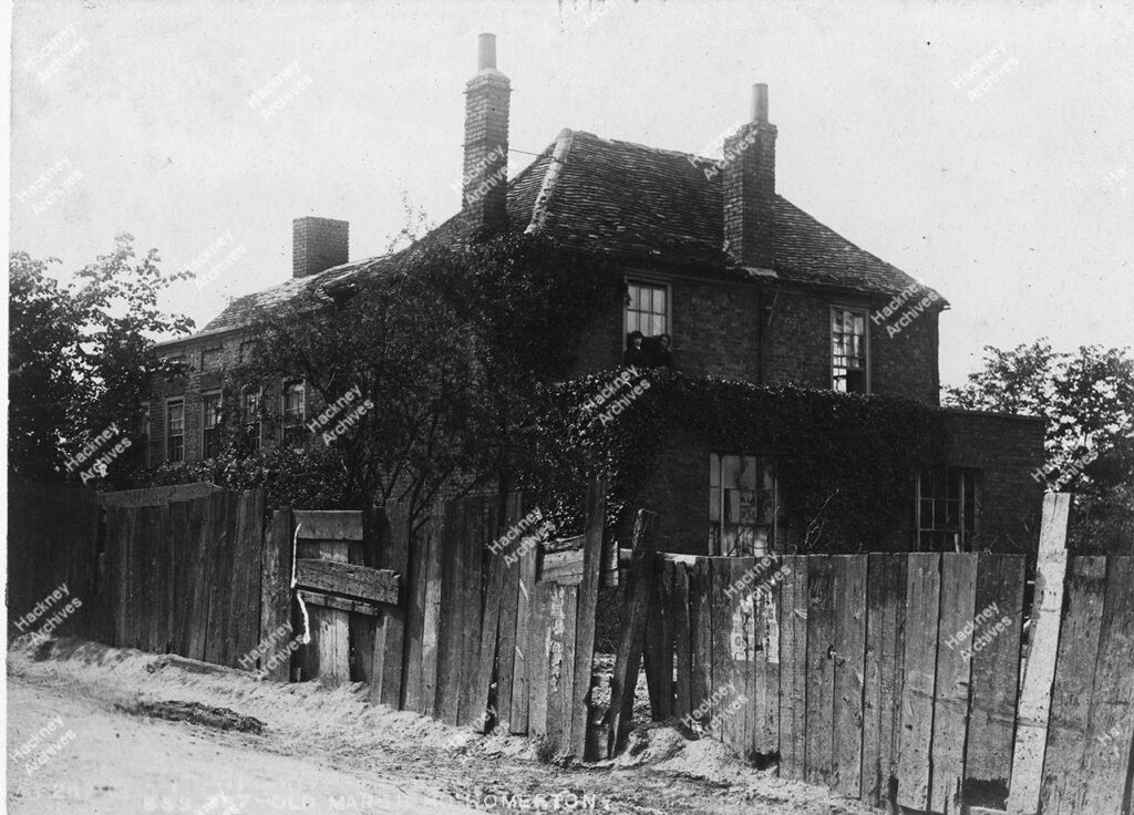 Marsh House, Homerton High Street, c.1880.