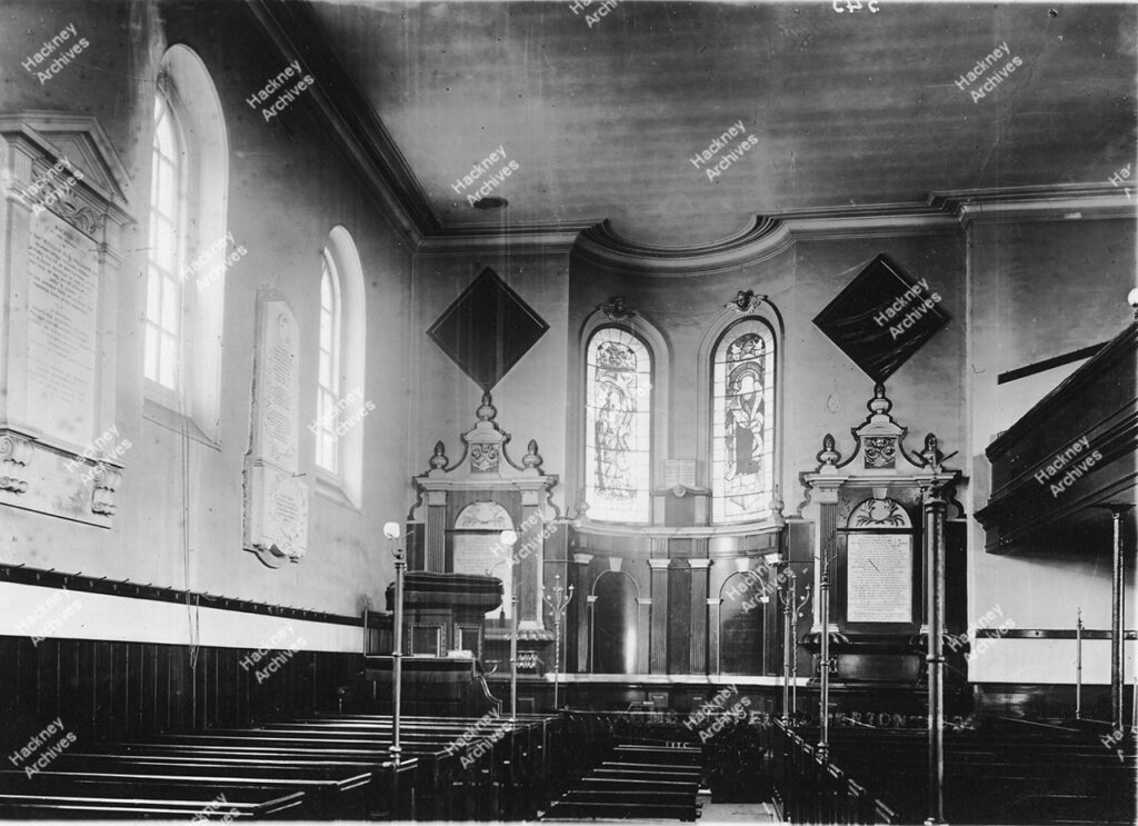 Ram’s Chapel, Homerton, 1884.