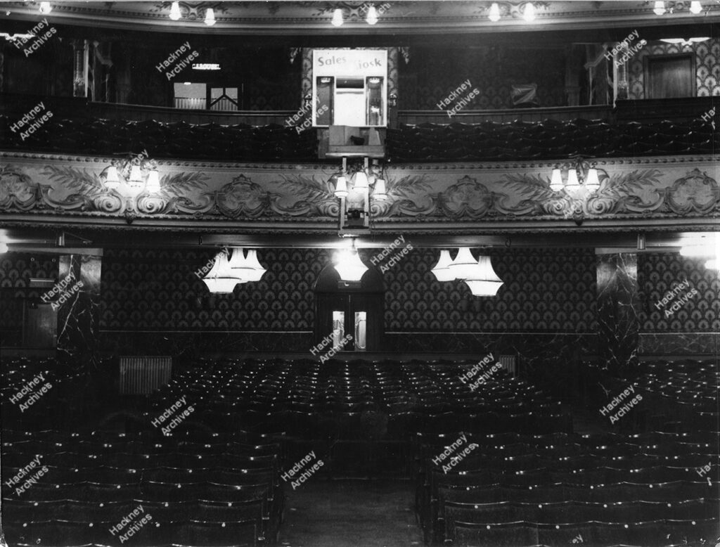 Hackney Empire, after conversion for use as a bingo hall, c.1965.
