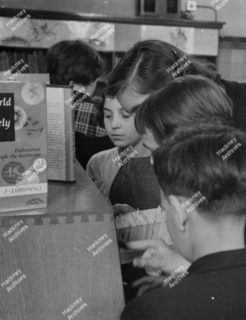 Hackney Central Library children’s library. 1948.
