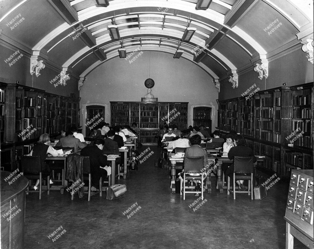 Hackney Central Library Reference Library. 1954.