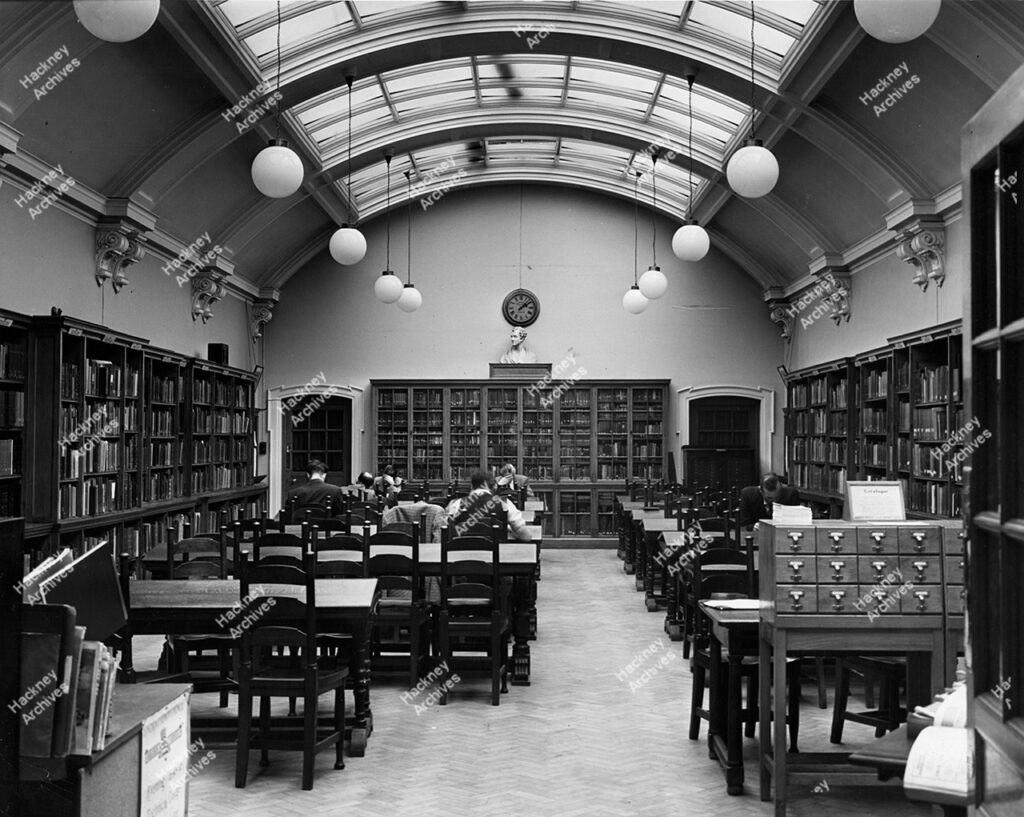 Hackney Central Library Reference Library. 1954.