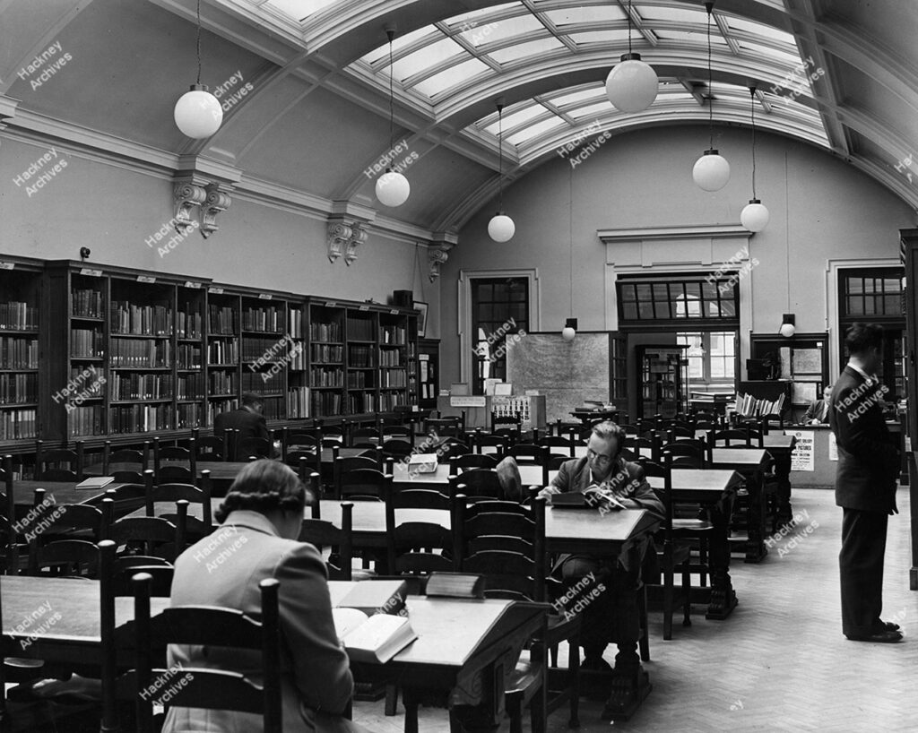 Hackney Central Library Reference Library. 1954.