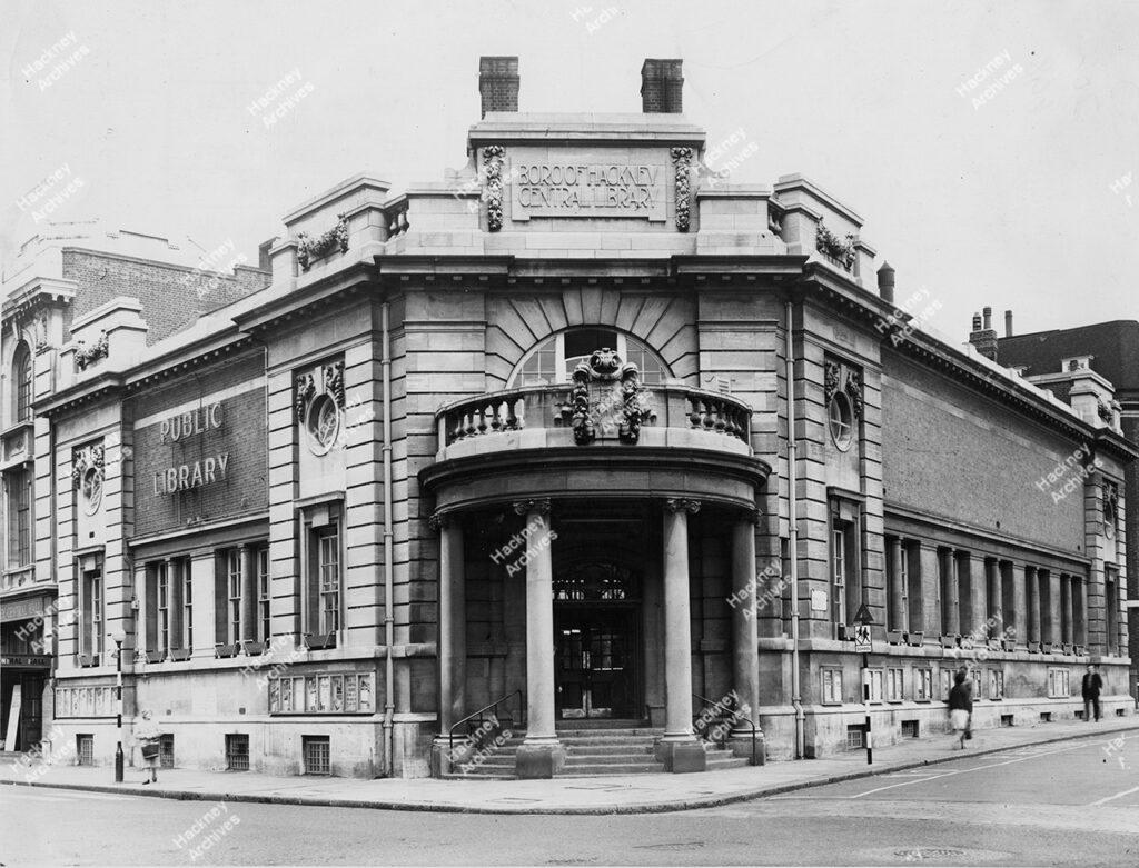 Hackney Central Library, 1964.