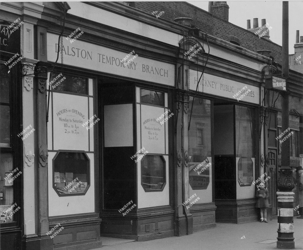 Dalston Library,Temporary Branch