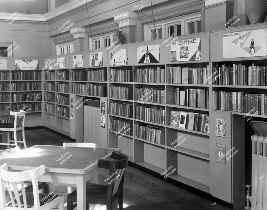 Homerton Library (Now Chats Palace Arts Centre) on Brooksby’s Walk at the official opening on 31st May 1913 by Councillor H. E Davenport, JP, Mayor, 1913.