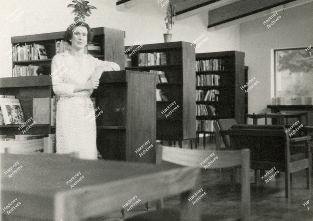 Hackney Parkside library, 1964.