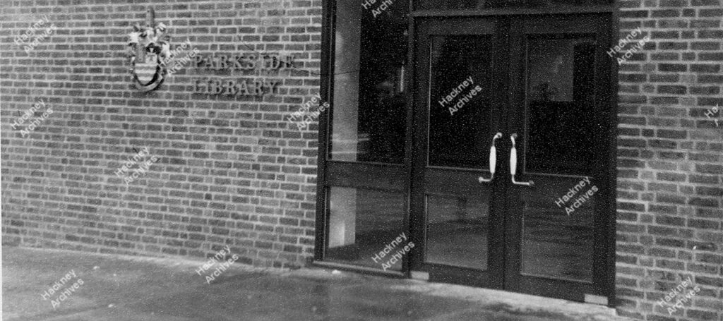 Hackney Parkside library, 1964.
