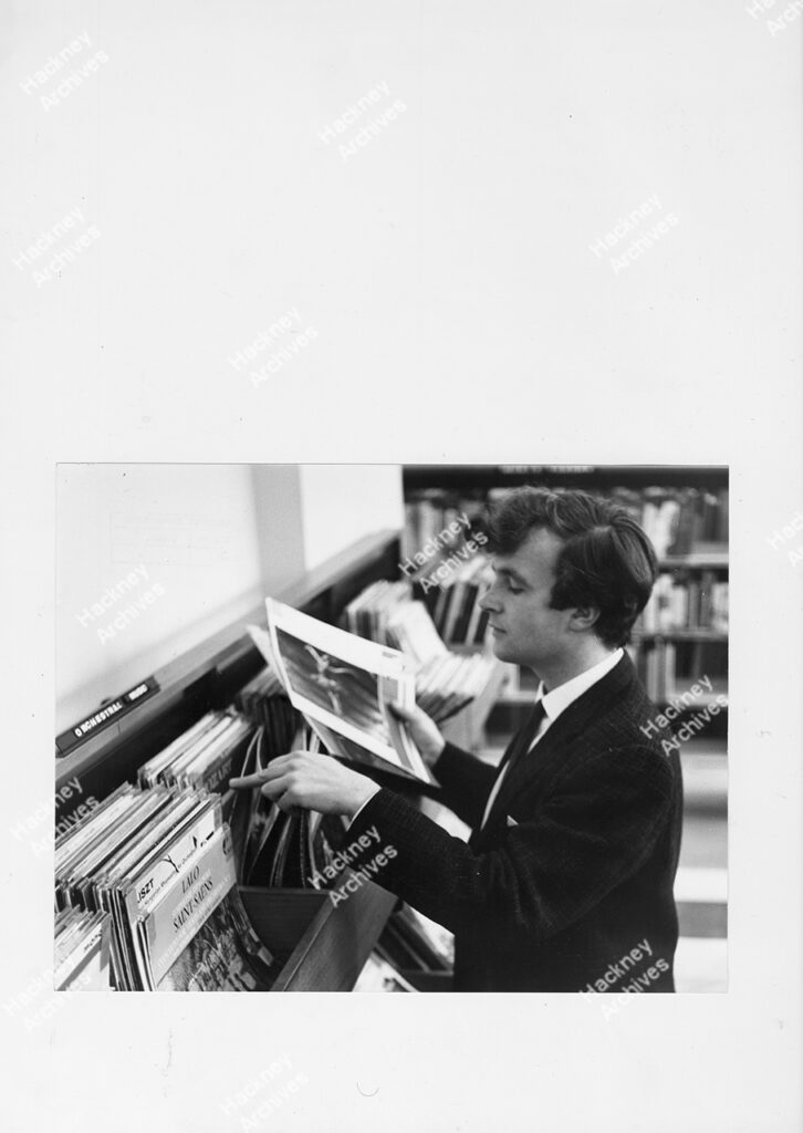 Hackney Central Library, Mare Street, c.1965.